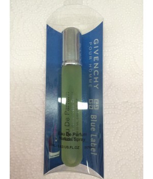 Мужской мини парфюм Givenchy Blue Label (живанши блю лабель) 20 мл 