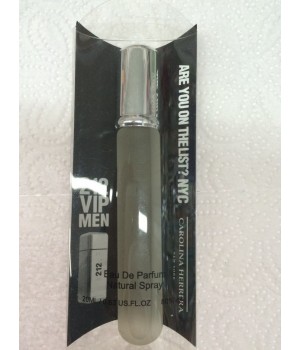  Мужской мини парфюм Carolina Herrera 212 Vip Men 20 мл